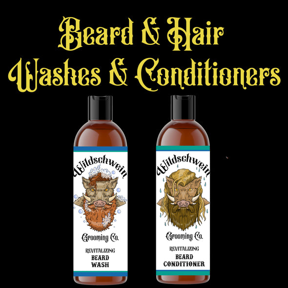 Beard & Hair Washes and Conditioners